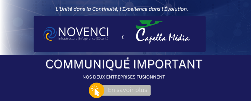 Rachat de CAPELLA MEDIA à Marseille