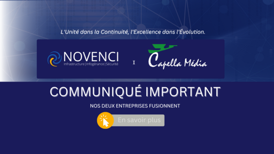 Rachat de CAPELLA MEDIA à Marseille