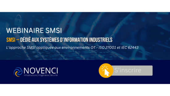 SMSI – Sécuriser et piloter les Systèmes d’Information Industriels