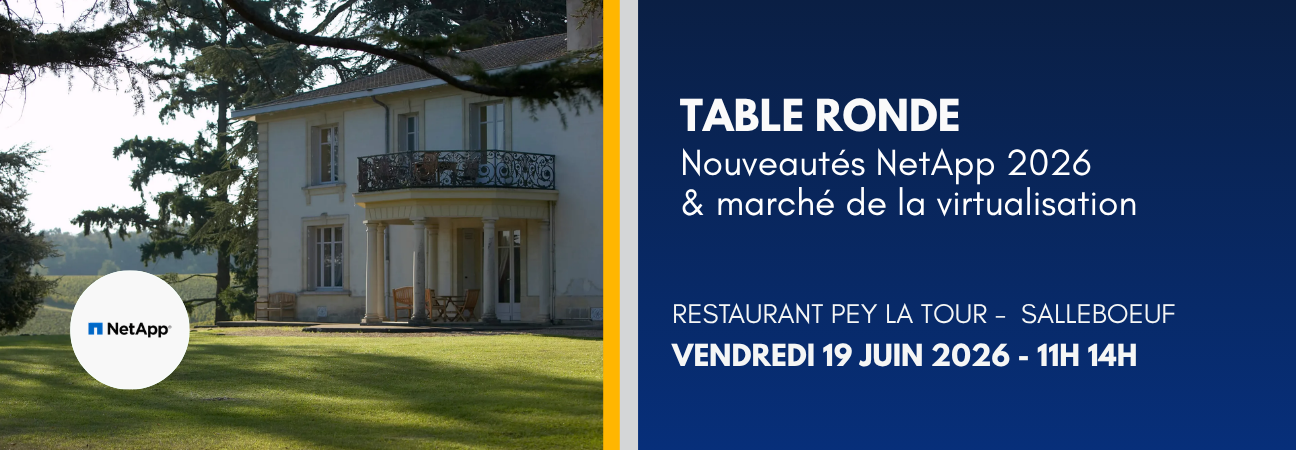 TABLE RONDE NETAPP 2026