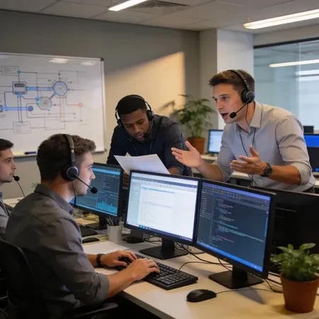Équipe infogérance infrastructure