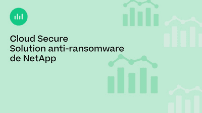 Cloud Secure Solution anti-ransomware de NetApp