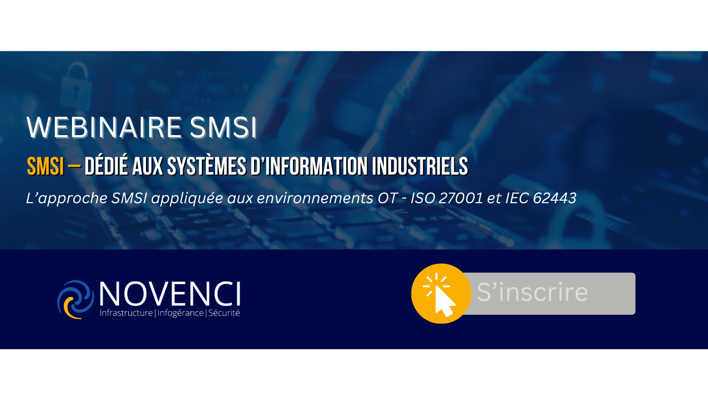 SMSI – Sécuriser et piloter les Systèmes d’Information Industriels